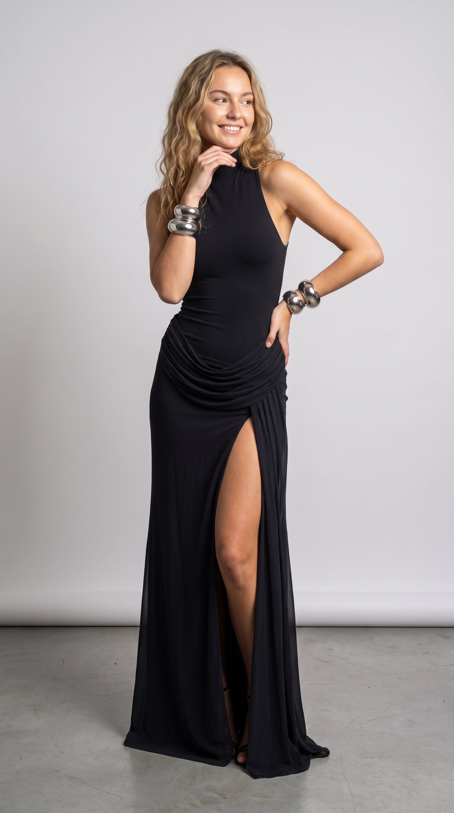 Ivory Grace Maxi Dress
