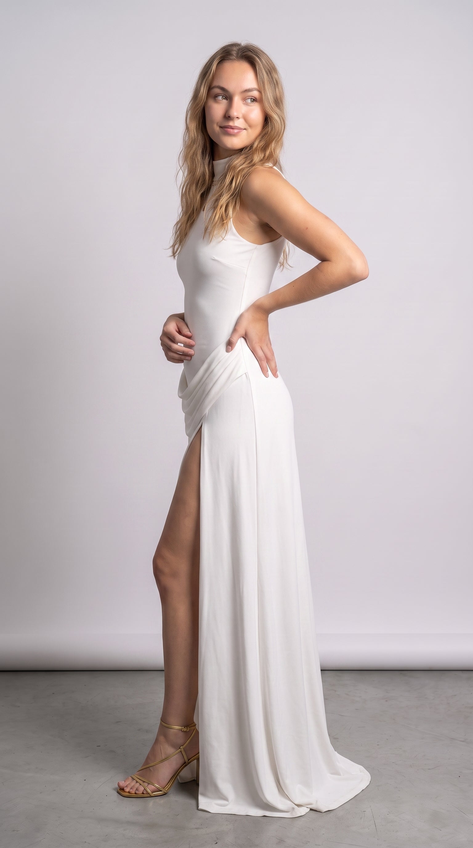 Ivory Grace Maxi Dress